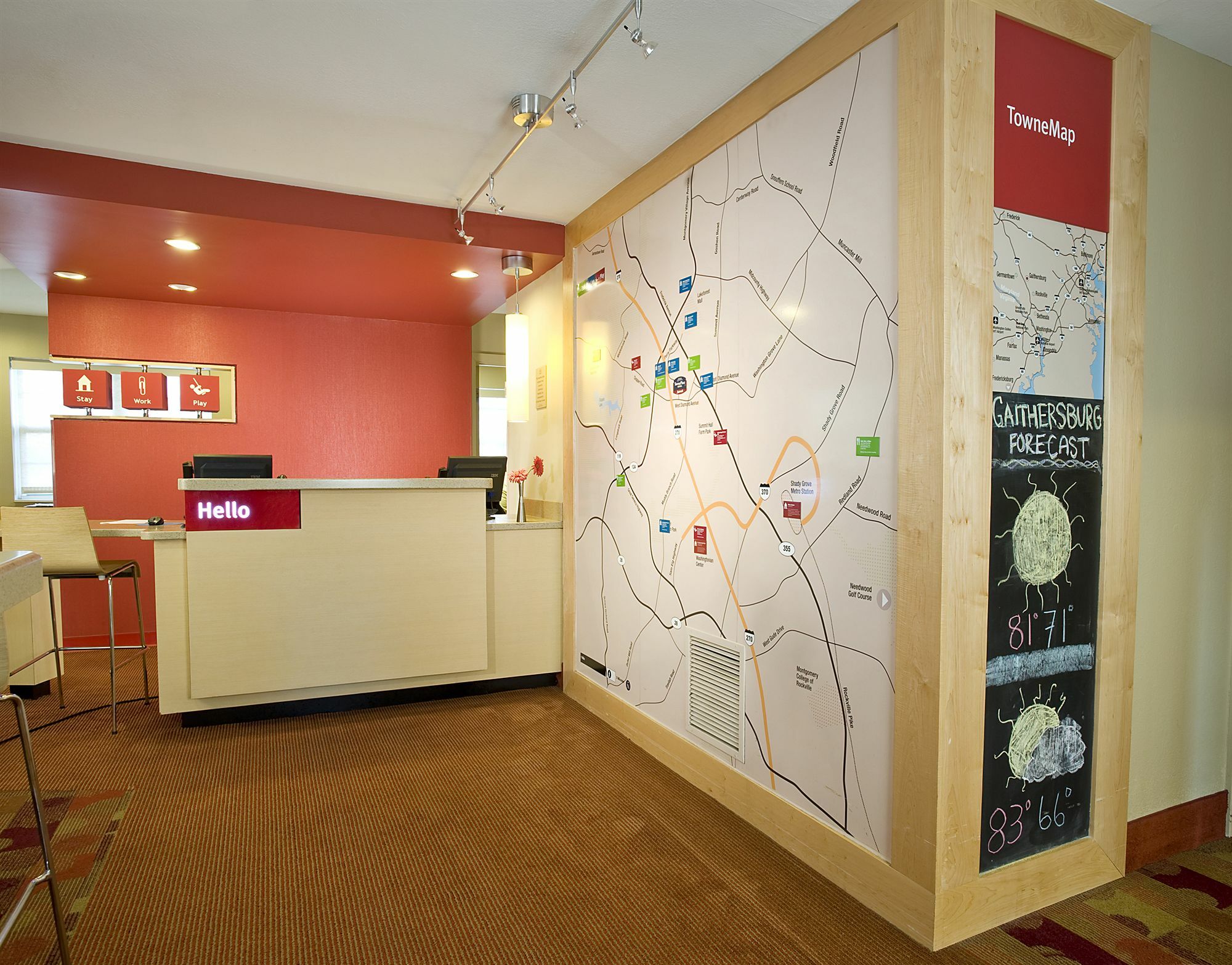 Towneplace Suites Gaithersburg Zewnętrze zdjęcie